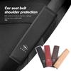AAAYT1 For Opel Car Seat Belt Shoulder Pad Leather Cover Anti-Chafing Comfort Cushion Zafira Meriva Mokka Vivaro Vectra Antara Ampera