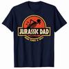 Jurassic Dad Funny Meme Graphics 100cotton Unisex Shirt High Quality Unisexs Oversize Hawaiian Luxury Fashion Oneck Tshirt