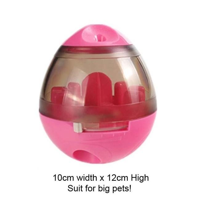 Интерактивная игрушка для кошек IQ Treat Ball, умные игрушки для домашних животных, шарик для еды, диспенсер для еды для кошек, играющих в тренировочные мячи для домашних животных