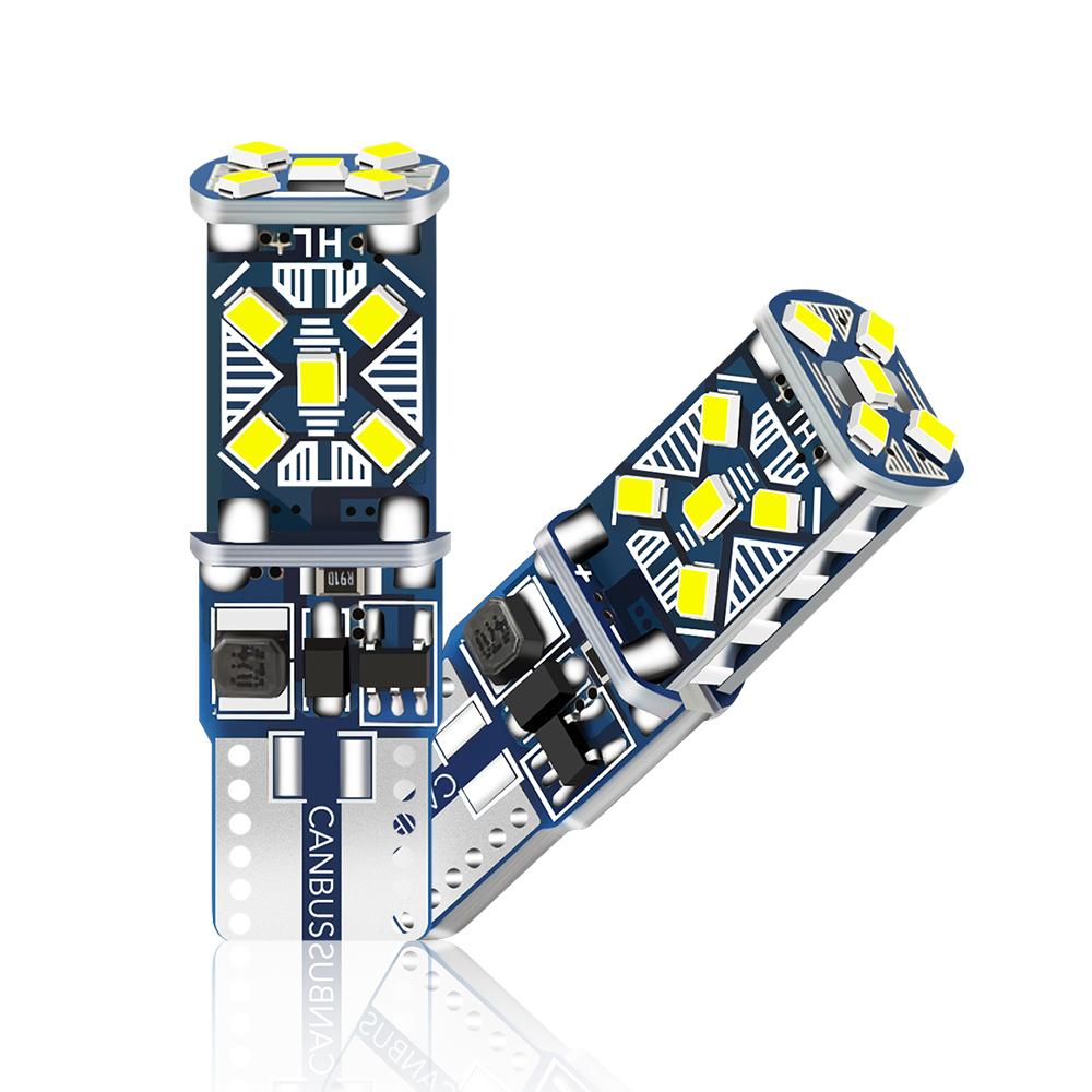 2PCS T10 W5W Super Bright LED Car Parking Lights for VW Passat B5 B6 B7 Touareg Jetta Touran Bora Tiguan Caddy CC GTI MK7