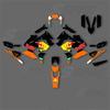 SPACE Custom Motorcycle Graphics For KTM 2021 2022 2023  ADV 790 1290 R S Decal Stickers Kits 010