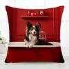 Toilet Animals Dog Pillow Case Fashion Square Pillowcase Bedroom Sofa Room Ins Decoration Leisure