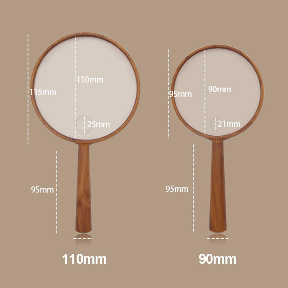 Высокое качество 10X 30X HD увеличительное стекло линзы для чтения ювелирных изделий лупы ручной микроскоп