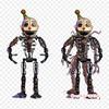 Fnaf Endoskeleton Five Nights At Freddy's 2 Five Nights At Freddy's  Iron-on Transfers For Clothing Tshirt Bag Heat Transfer Stickers Iron On Patches