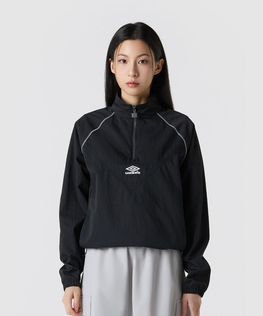 Umbro Hbl Royal College Анорак с воротником-стойкой Черный (Uq323Cwt99) (Тип)