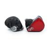 qdc SUPERIOR Vermilion Red [Наушники с 10-мм одним полнодиапазонным динамическим драйвером] Коаксиальная двойная магнитная цепь и двухполостная структура Разъем IEM2pin