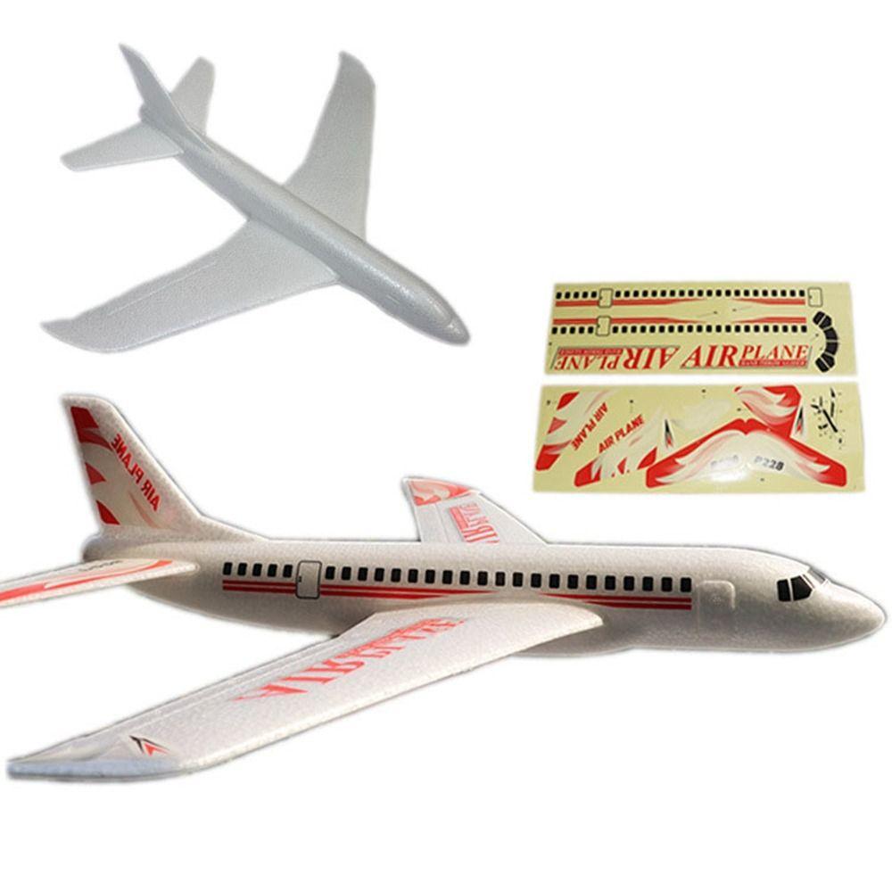 49*45cm Flight Model Flying Toy Parent Child Large Foam Glider Airplane Hand Throwing Planes Outdoor Toy for Kids Gift