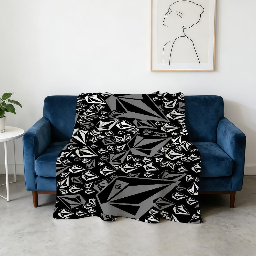 Blanket Super Warm V-Volcom-ES Comfortable Fashion Plush Throw Blanket Child Home Sofa Bedroom Brand Gift