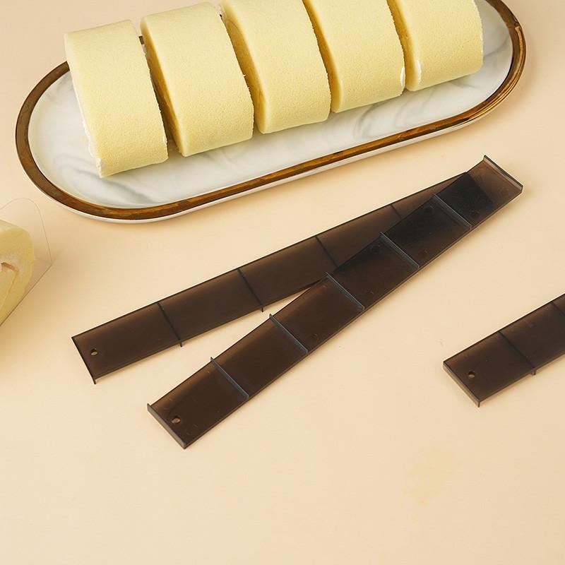 4 шт. линейка для рулетов для торта, специализированная форма для разделения, кондитерская выпечка, кухонный инструмент для наслаивания03