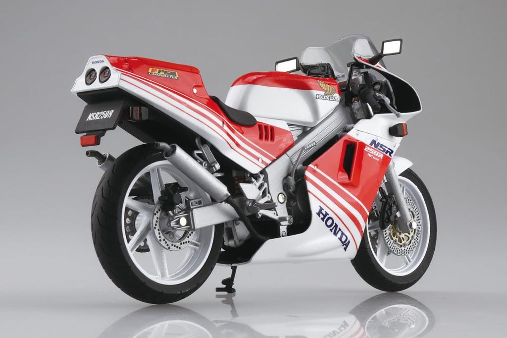 Skynet 1/12 Масштаб Готовый Honda NSR250R '88 Боевой красный/Белый Росс
