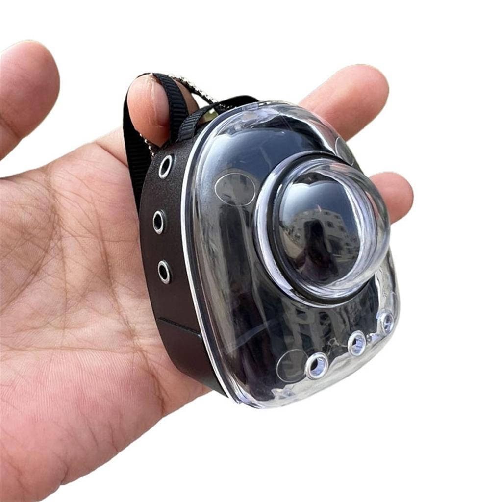 Миниатюрный рюкзак для переноски домашних животных для кукольных домиков Реалистичный дизайн для 1:6 масштабных мини-домов и коллекции игрушечных домиков