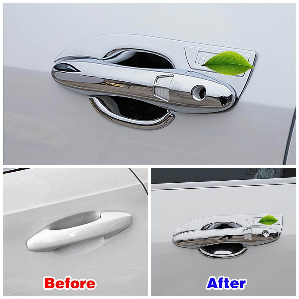 For Haval H6 2018-2024 Car Exterior Modify Chrome Side Door Handle Cover Decoration Trim Protection Sticker