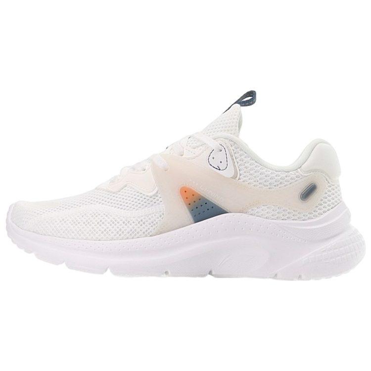 Li Ning Liuyun Удобные, нескользящие, износостойкие, дышащие низкие повседневные кроссовки Мужские Цвет "Туманный белый" AGLS019-2
