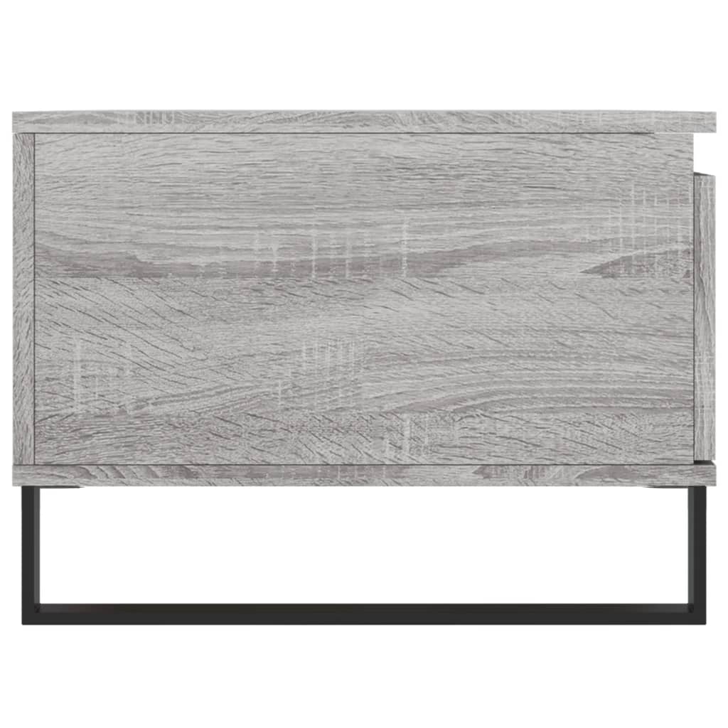Coffee Table Gray Sonoma 90 x 50 x 36.5 cm Particleboard