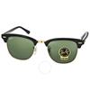 Солнцезащитные очки Ray Ban Clubmaster Classic Зеленые Унисекс Rb3016 W0365 51