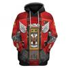 Warhammer 40k Space Marine Hoodie 3D Print Cosplay Set Teens