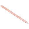 Flat Heat Pipe Brass Thermally Conductive Brass Tube for Computer Laptop Supplies 130mm