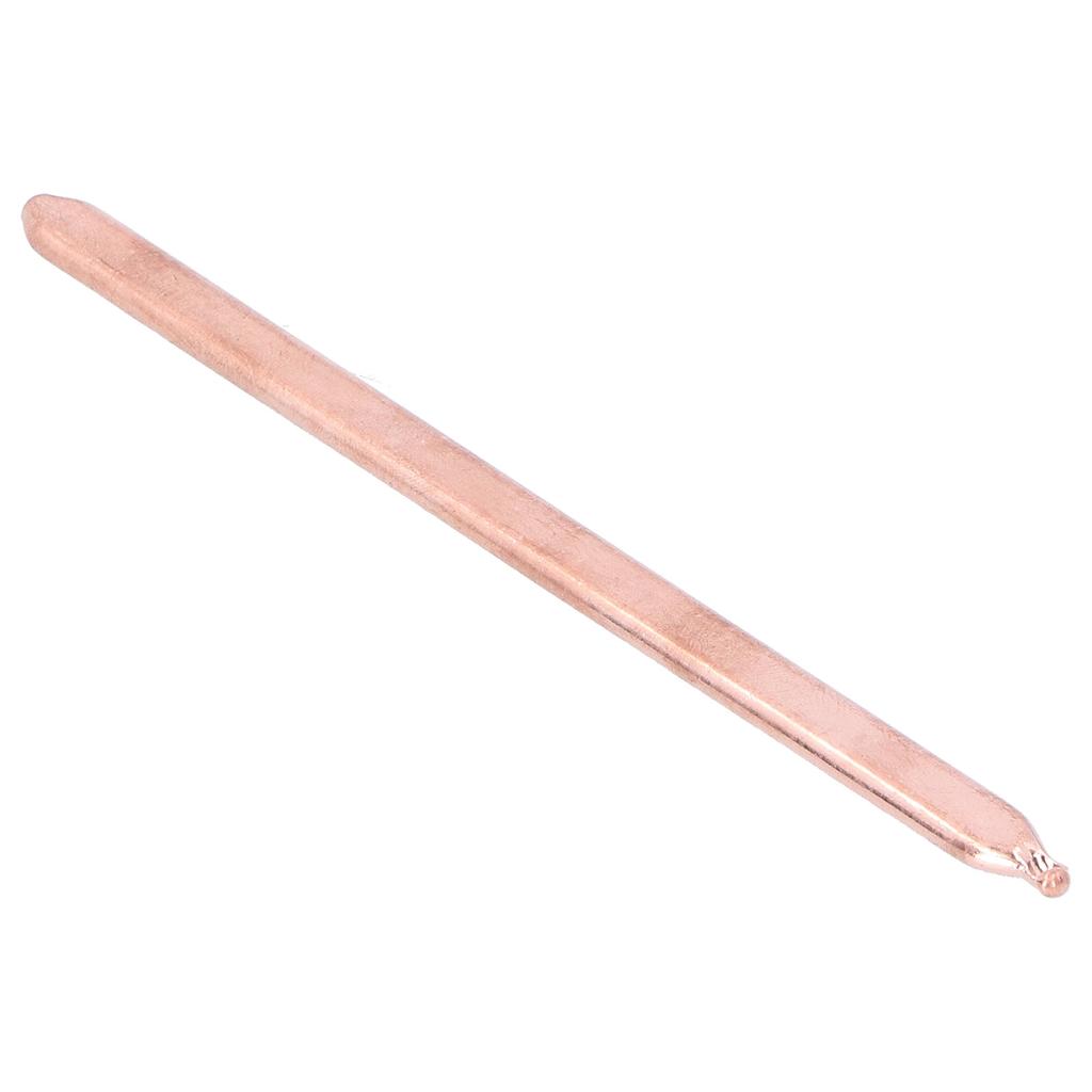 Flat Heat Pipe Brass Thermally Conductive Brass Tube for Computer Laptop Supplies 130mm