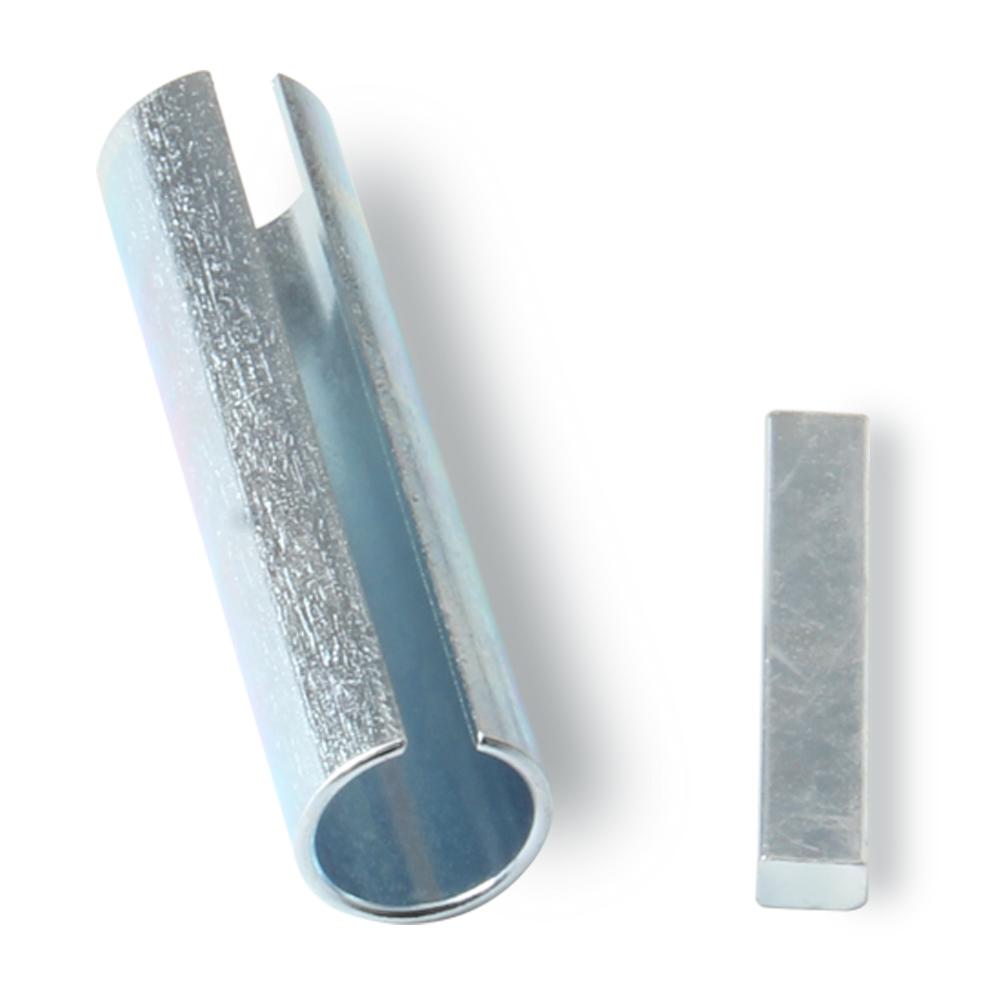 Горячая распродажа коленчатых валов и деталей, адаптер вала, шкив, отверстие, редуктор, втулка, ключ, автомобильные аксессуары, серебристый, 5/8" x 3/4" x 3"