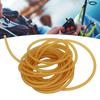 Латексная резинка, желтая высокоэластичная трубка из натурального каучука для рогаток, выполнения фитнес-упражнений