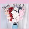 Simulation Multicolour Phalaenopsis Flower Bouquet For Home And Decor Event