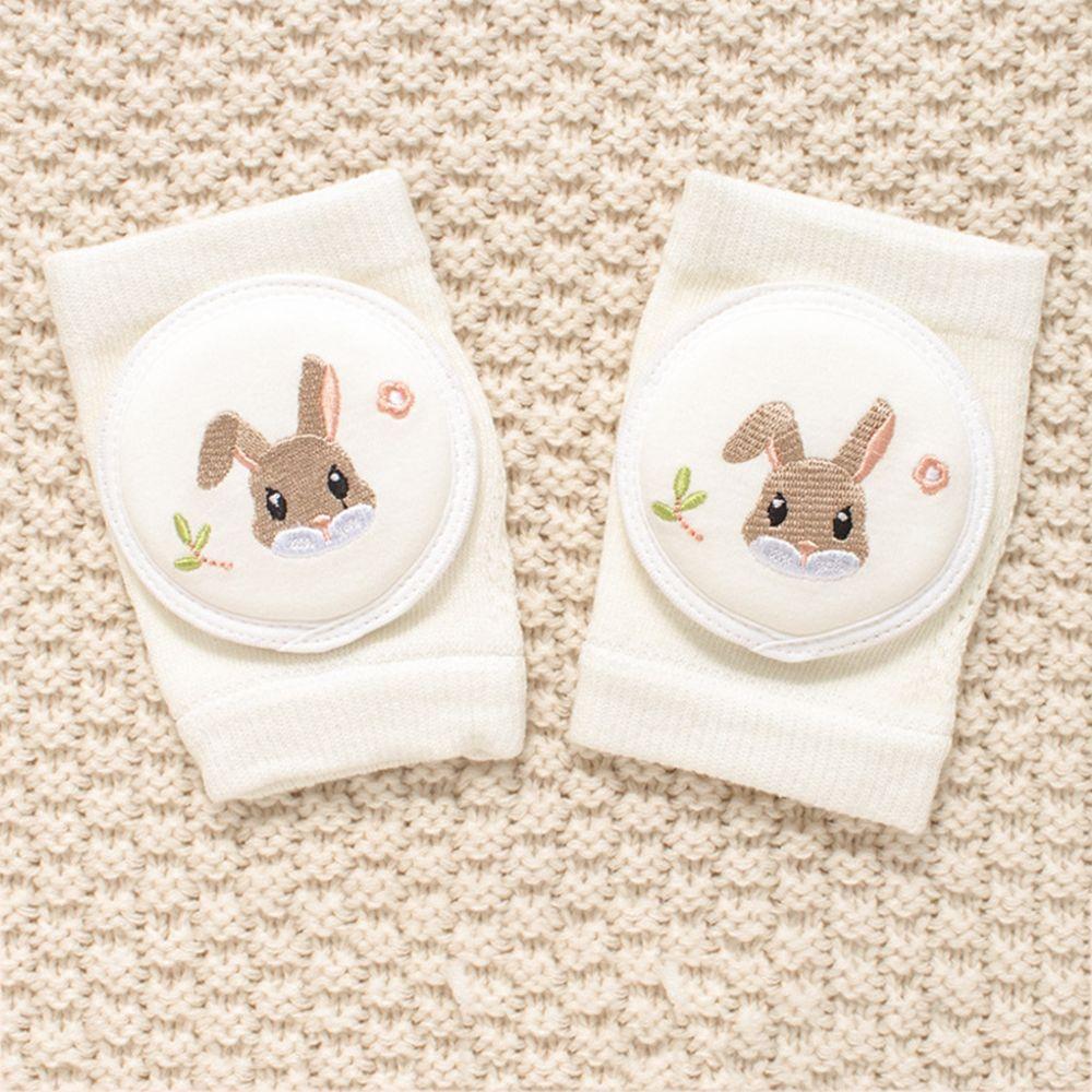 Хлопковый кролик губка медведь тонкий раздел ползающий малыш ребенок наколенники налокотники детские наколенники