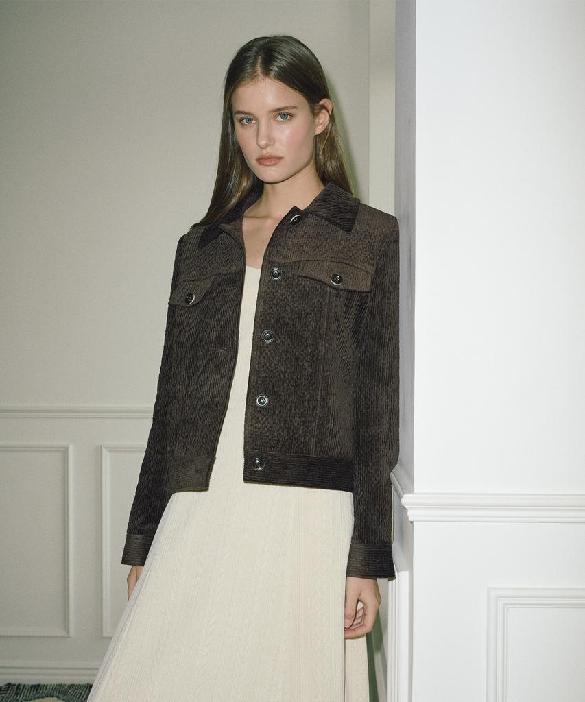 Etmon Corduroy Jacket Brown