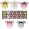 Disney Christmas Mickey Baubles (Set of 12) (Set B (Blush))