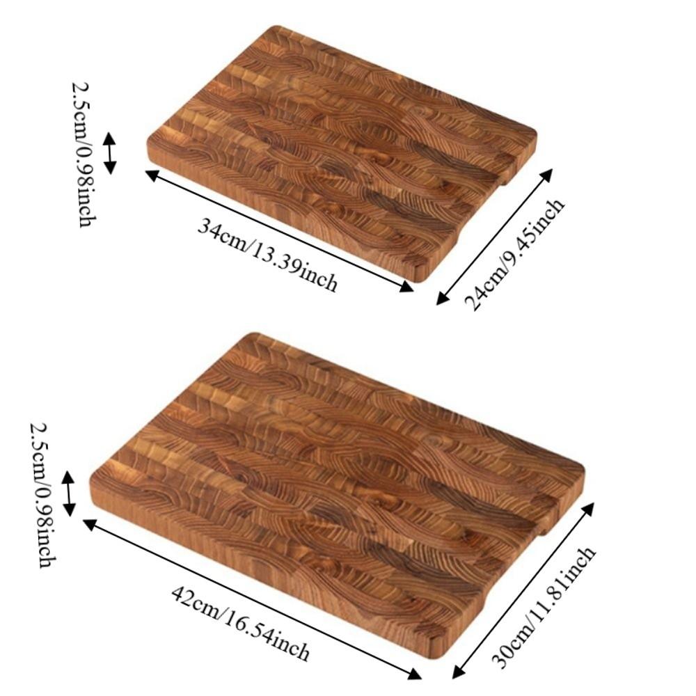 Double-sided Chopping Board Thickened Charcuterie Board Kitchen Essentials Chopping Block Chef
