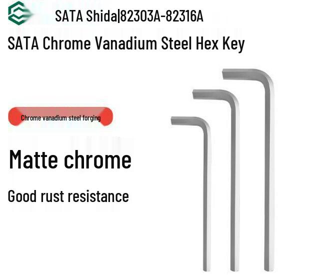Набор шестигранных ключей SATA Метрический 82303A-82316A