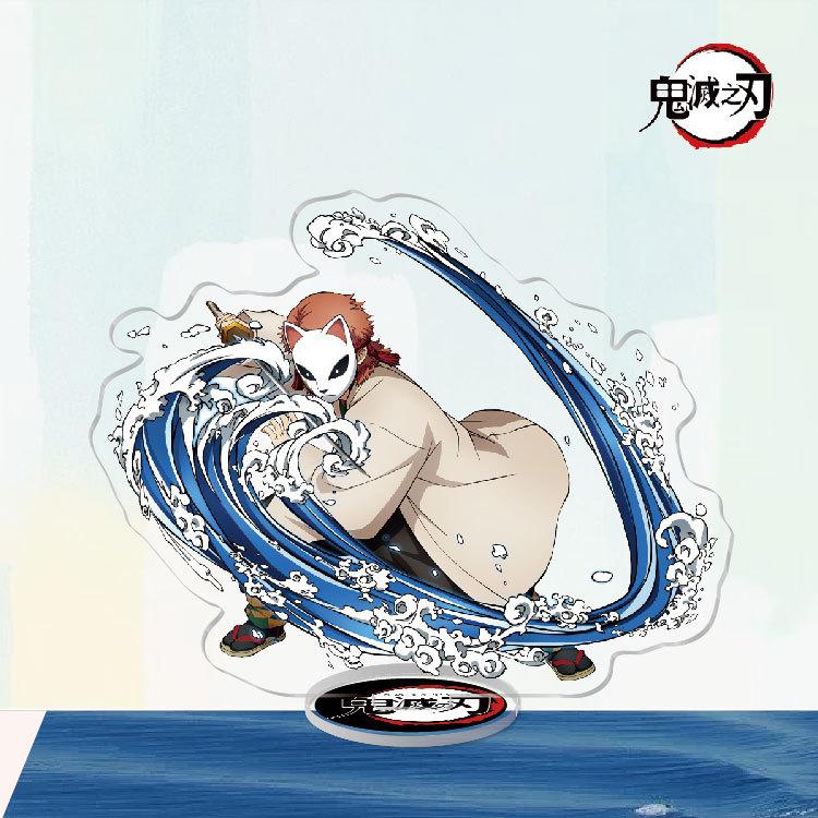 Аниме Периферия Kimetsu No Yaiba Тандзиро Нэдзуко Иноске Зеницу Бабочка Выносливость Акриловая Подставка Декоративные Украшения