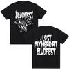 Yungblud Bludfest Мерч Футболки Мужская Женская Одежда Мода Рок Короткий Рукав Топ Повседневный Чистый Хлопок Футболка Уличный Стиль