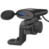 Motorcycle USB Charger Handlebar Fast Charging Waterproof 12V 24w Socket Adapter With Voltmeter Motorcycle Accessories