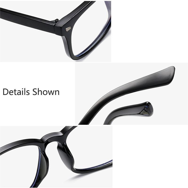 Новые мультифокальные с диоптриями квадратные антибликовые женские унисекс прогрессивные компьютерные очки мужские модные очки для чтения