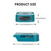 Portable Charger Adapter Compatible For For For Milwaukee 18V Li-ion with USB Type-C Battery Holder Fast Charging