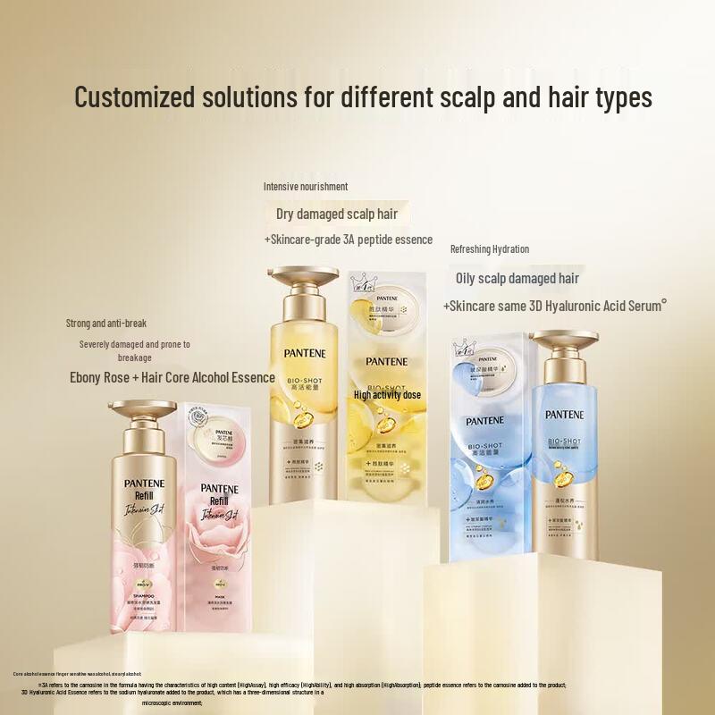 Pantene Пузырьковый шампунь «Глубокая вода»