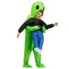 Adult and Kids Alien Inflatable Costume for Boys and Girls, Party Cosplay Funny Suit, Anime Fancy Dress Halloween Costume for Men and Women