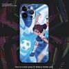 Japanese anime inazuma eleven Phone Case For iPhone 16 16e 15 14 13 12 11 XS XR Plus Mini Pro Max Soft black Shockproof Cover