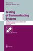 Книга Testing of Communicating Systems : 16th IFIP International Conference, TestCom 2004, Oxford, UK, March 17-19, 2004., Proceedings : 2978