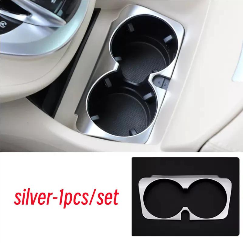 Для Mercedes Benz V Class W447 V260 250 2015- Накладка на рамку подстаканника центральной консоли, наклейка, аксессуары для интерьера автомобиля