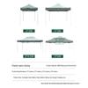 Shachangbing Camouflage Outdoor Retractable Canopy