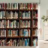 Ретро Стиль Имитация Книжной Полки Печатная Шторка для Душа Занавеска для Ванной Полиэстеровая Ткань Домашний Декор Занавески С Крючками