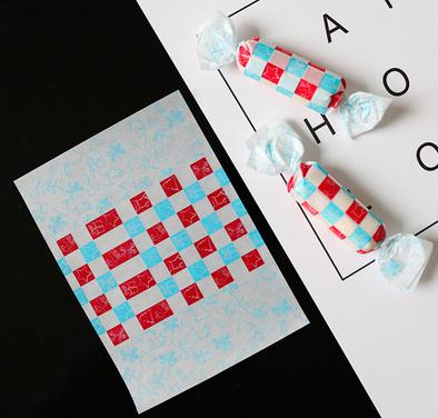 500Pcs Candy Wrappers Packaging for Caramels, Colored Wax Paper Wrapping Sheets for Homemade Candy, Nougat, Taffy & Chocolate