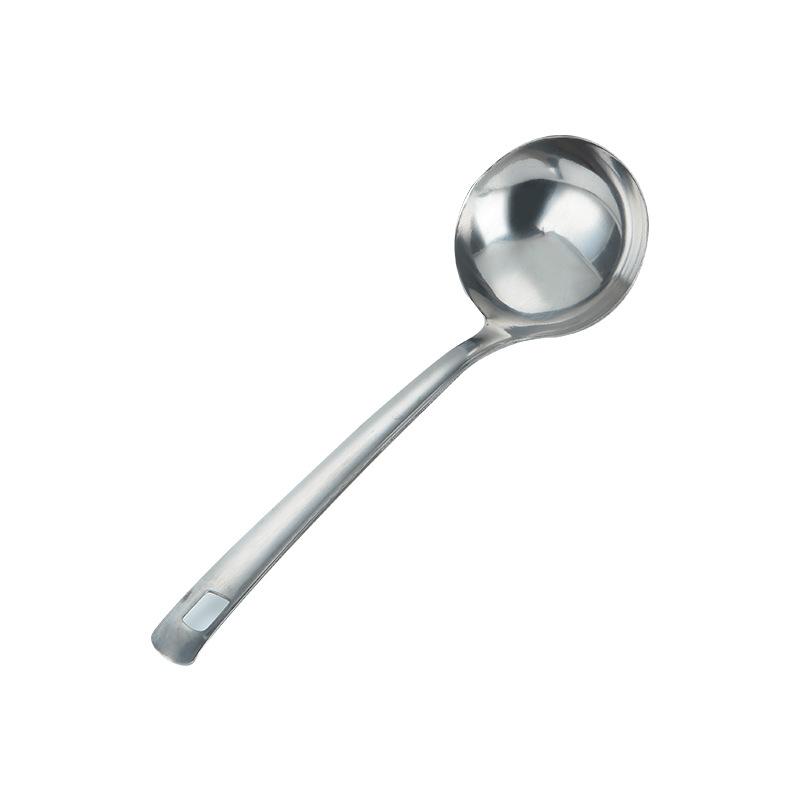 Kitchen Stainless Steel Cooking Utensils Polished Hanging Silver Colander Soup Frying Spatula Simple Household Accessories