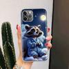 Raccoon Cute Animal For iPhone 17 Air 16 15 14 Plus 13 Mini 12 11 Pro Max Phone Case 16E 7 Print 8 SE Fundas Cover Soft Coque 16