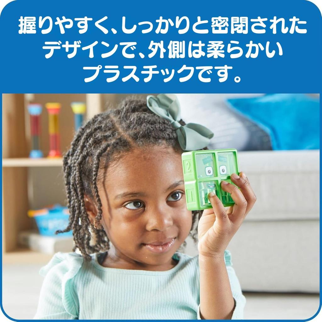 Numberblocks One to Five Sensory Bottles for Emotional and More Authentic (5-Pack) Control, Relaxation, (Product Code 96090)