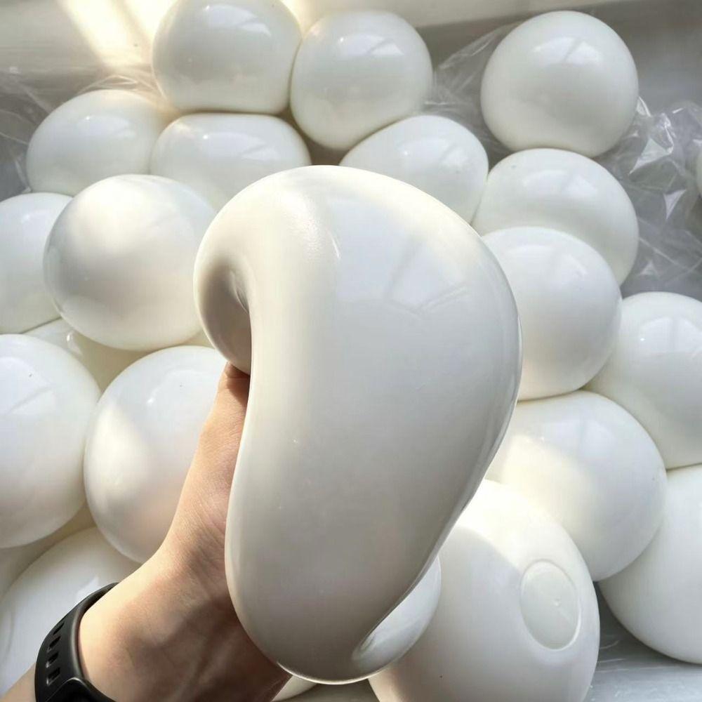 Soft Bun Squishy Ball TPR Material Sensory Fidget Toy Novelty Slow Rising Ball Kid Adults
