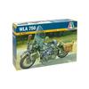 Italeri 7401 1/9 Scale US Army Motorcycle WWII Plastic Model