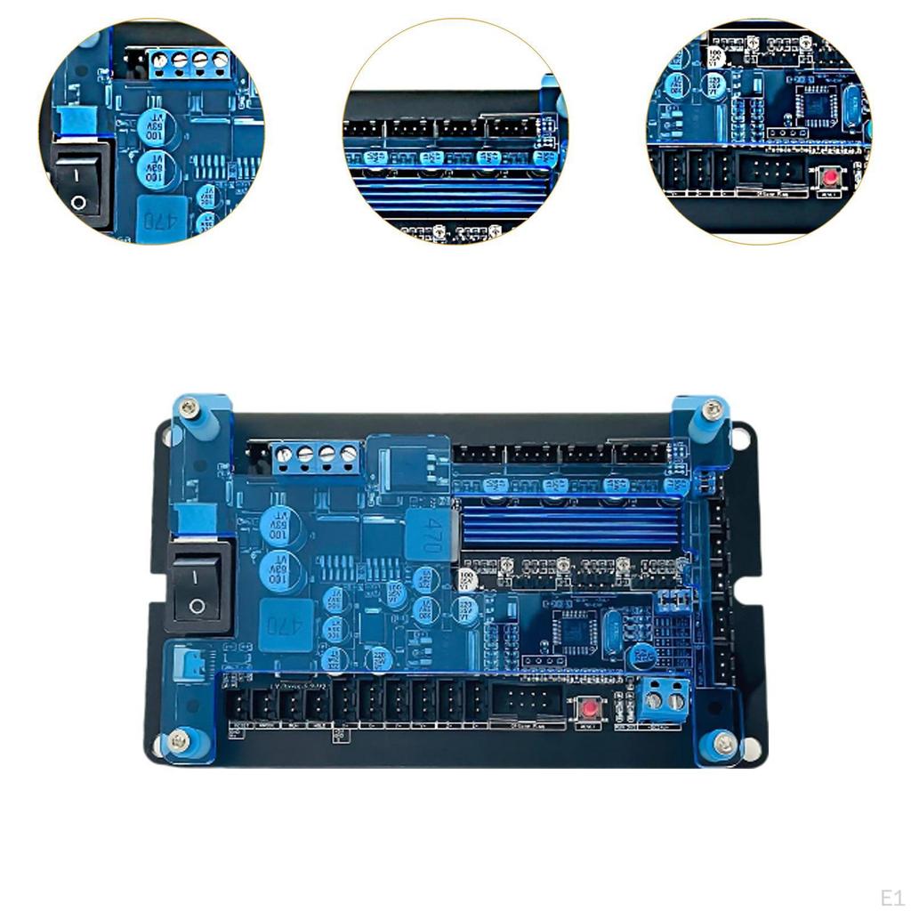 3 Axis Grbl 5.2 Controller Board Motherboard Powerful Upgraded CNC Router Mainboard