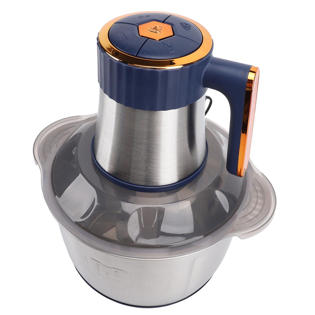 Мясорубка электрическая с чашей из нержавеющей стали 5 л, медным мотором 500 Вт для кухонного мяса V